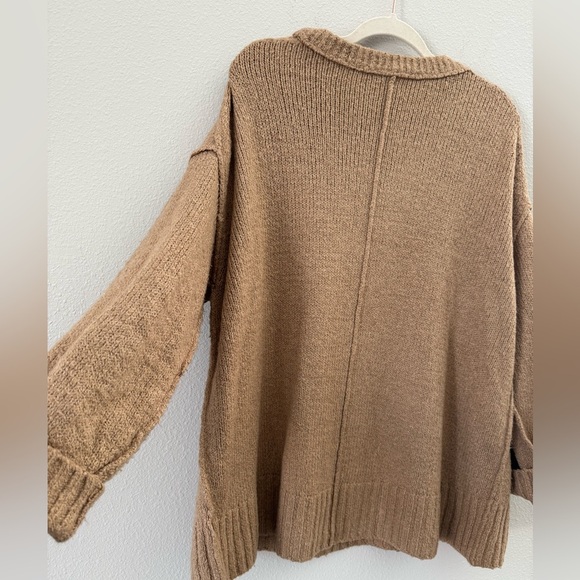 Free People Brookside Tunic Scoop Neck Sweater Small - Picture 6 of 9